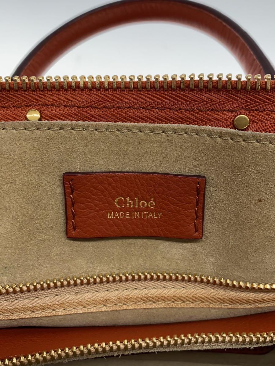 Chloe ヘイリー ショルダーバッグ 2WAY レザー ブラウン イタリア製 - メルカリ