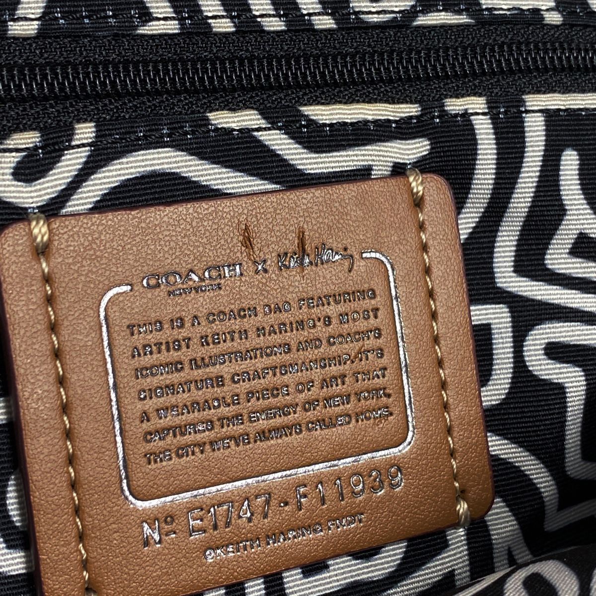 コーチ COACH ロゴ リュックサック キースヘリング バックパック 