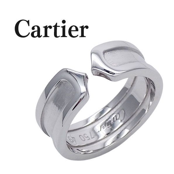 カルティエ Cartier リング レディース ブランド 指輪 750WG C2