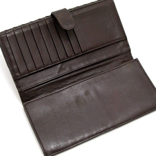 ボッテガ ヴェネタ BOTTEGA VENETA イントレチャート Wホック 二