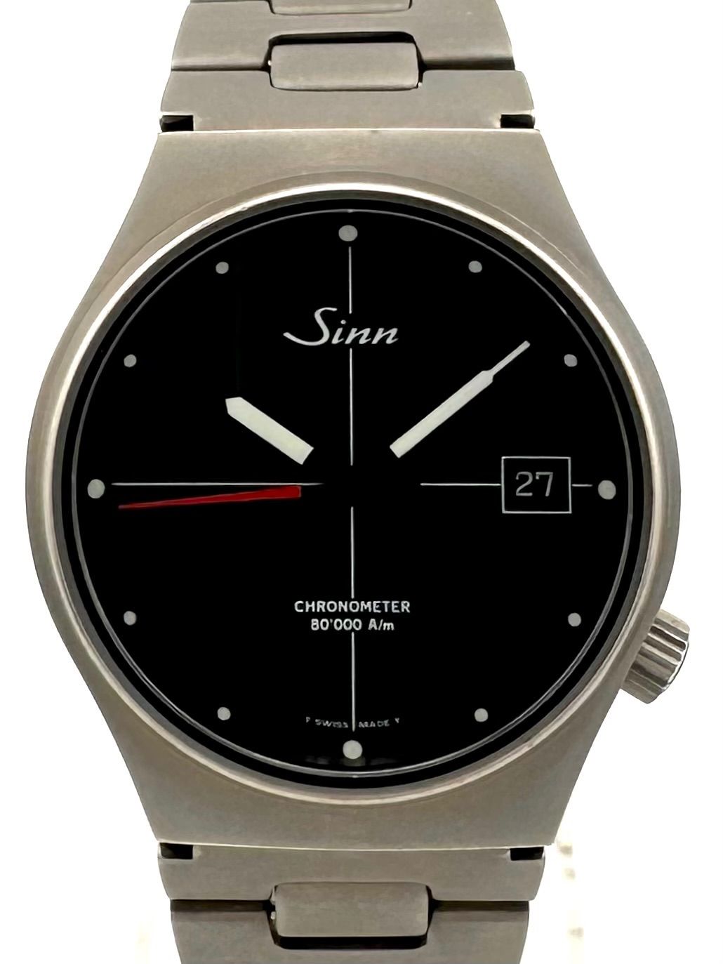 SINN 244TI.F クロノメーター チタン 自動巻き時計 ジン - メルカリ