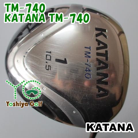 U☆未使用級あり☆KATANA カタナゴルフ TM-740 ドライバー #1 10.5