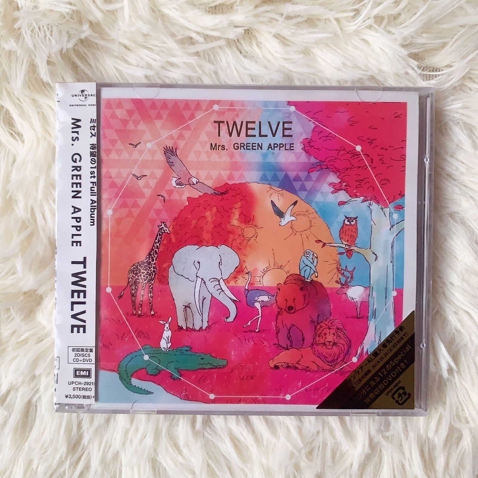 Mrs. GREEN APPLE TWELVE 初回限定盤 CD+DVD