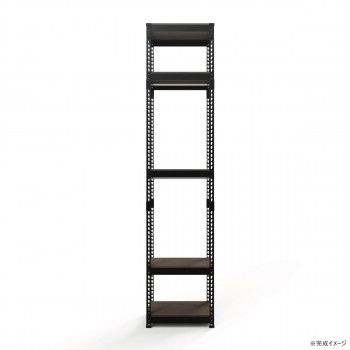 ハンガー5段ダブル 幅51cm MK-2255H2BK ブラック