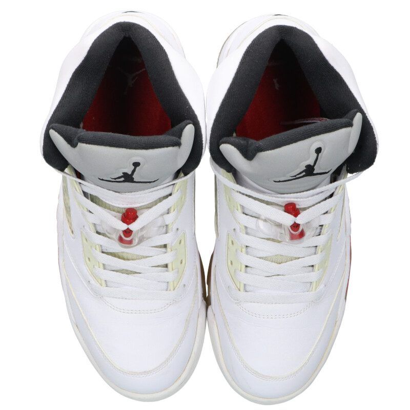 ナイキ ×シュプリーム SUPREME AIR JORDAN 5 RETRO SUPREME 824371-101 