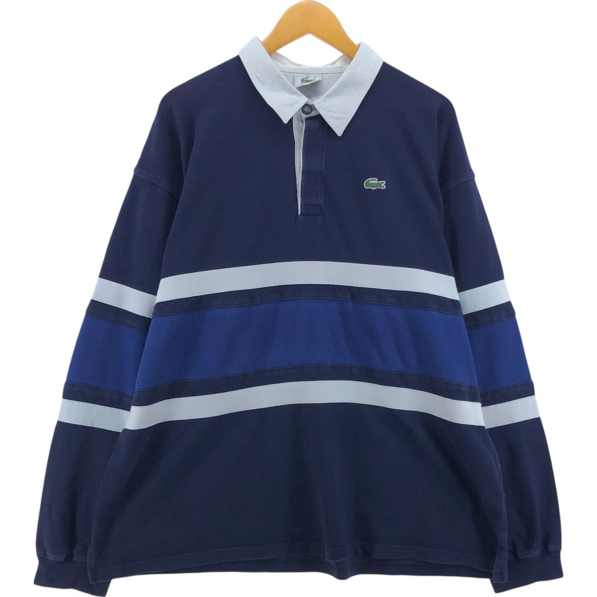 古着 ラコステ LACOSTE 長袖 ポロシャツ メンズXXL相当/eaa559616