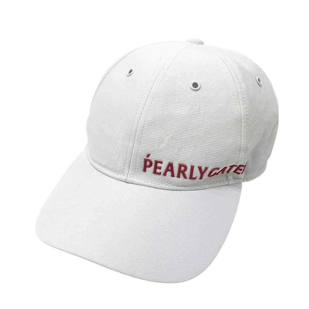 PEARLY GATES パーリーゲイツ キャップ ホワイト系 FR [240101478795