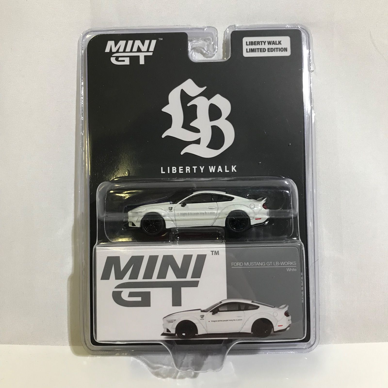 未開封品】リバティーウォーク MINI-GT 1/64 FORD MUSTANG GT LB
