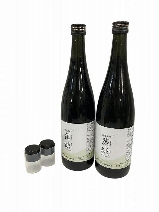 未開栓 Trymove 飲料 酵素ドリンク 越後酵素 蓬緑 720mL 2点 賞味期限2027.02.03 AQK689634相