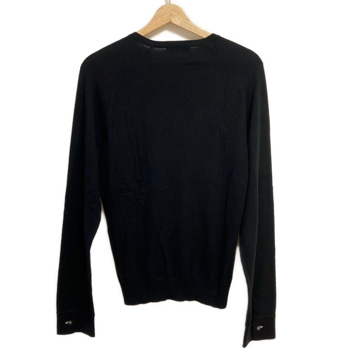 Burberry BLACK label 黒 Mサイズ Burberry Black Label(バーバリーブラックレーベル) 長袖