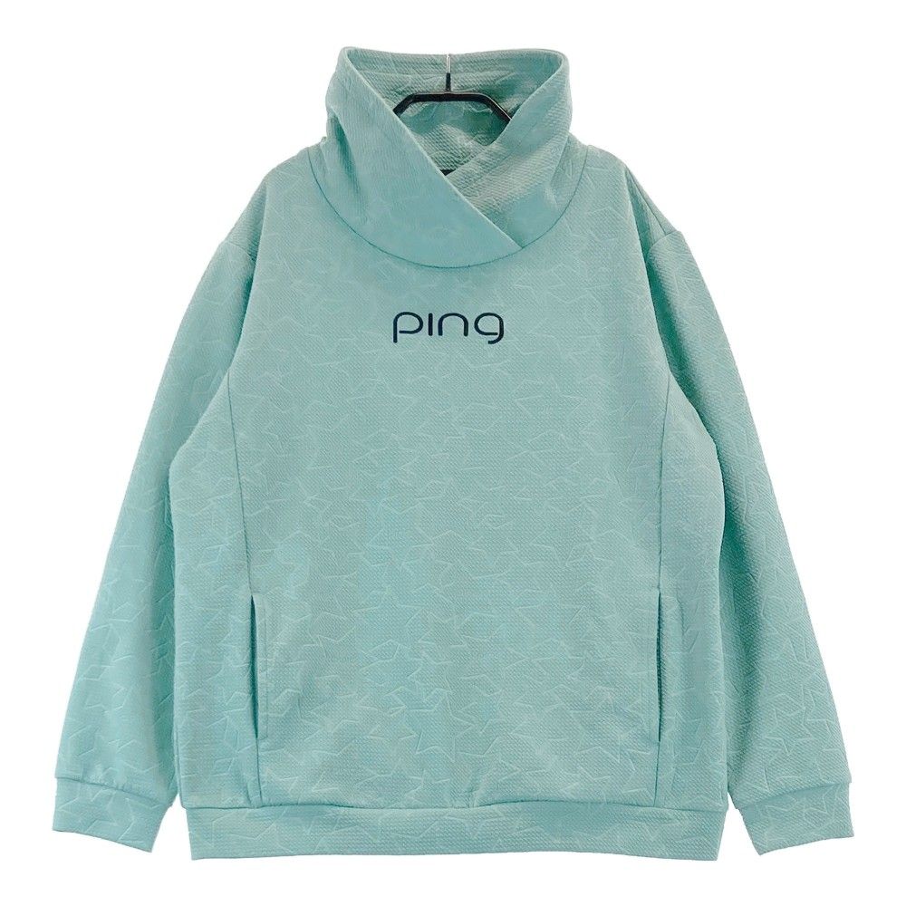 サイズ：L PING ピン 2024年モデル タートルネック 長袖Tシャツ
