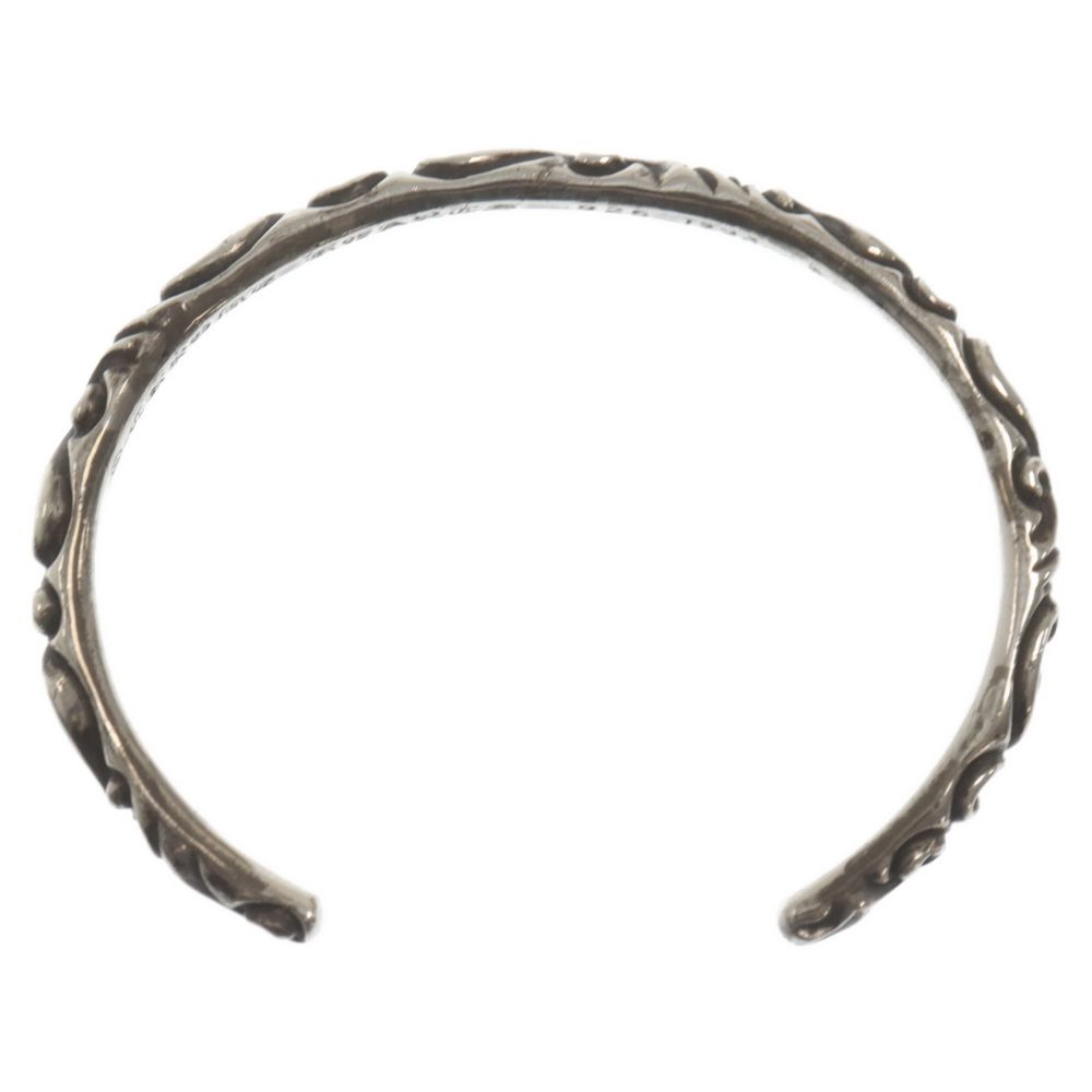 CHROME HEARTS (クロムハーツ) BANGLE SCROLL スクロールバンド シルバーブレスレット