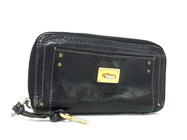 Chloe クロエ パディントン レザー ラウンドファスナー 長財布 Chloe クロエ パディントン レザー ラウンドファスナー 長財布