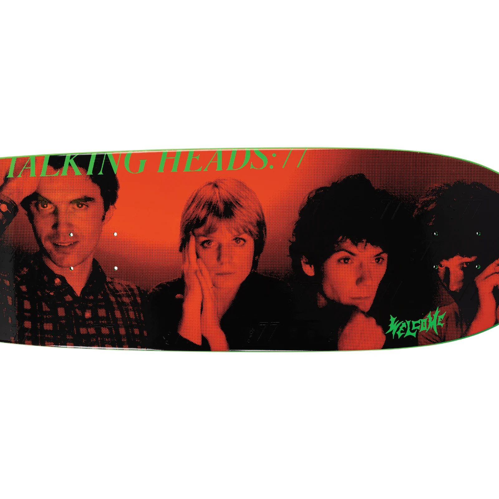 WELCOME TALKING HEADS X WELCOME - PSYCHO ON BOAR - GREEN DIP - 10.125 x 30.25 LLC-HASEGAWATOSO_COM