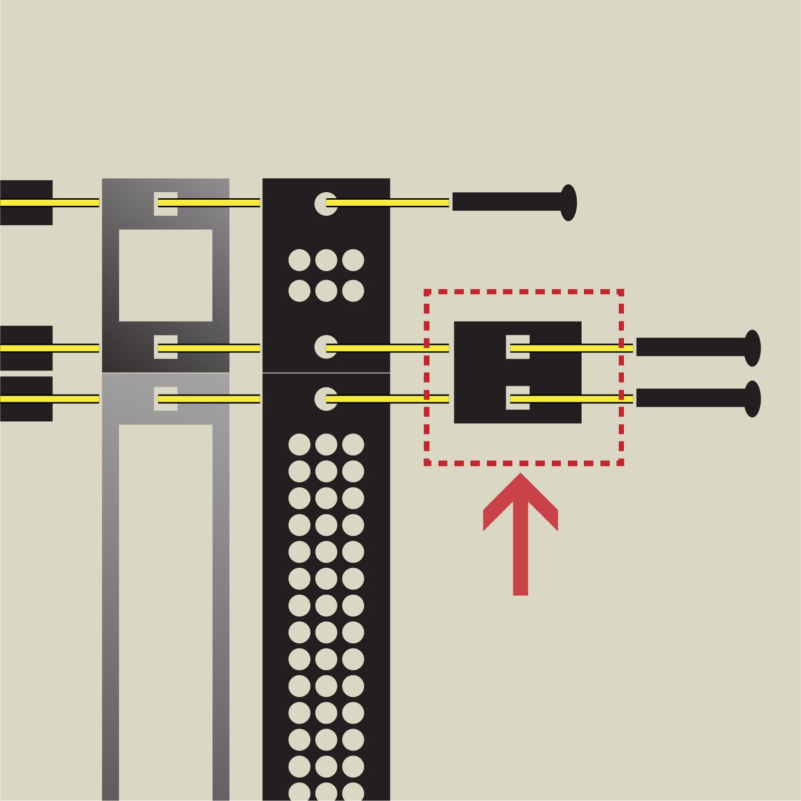 Modular zudo-rail-60