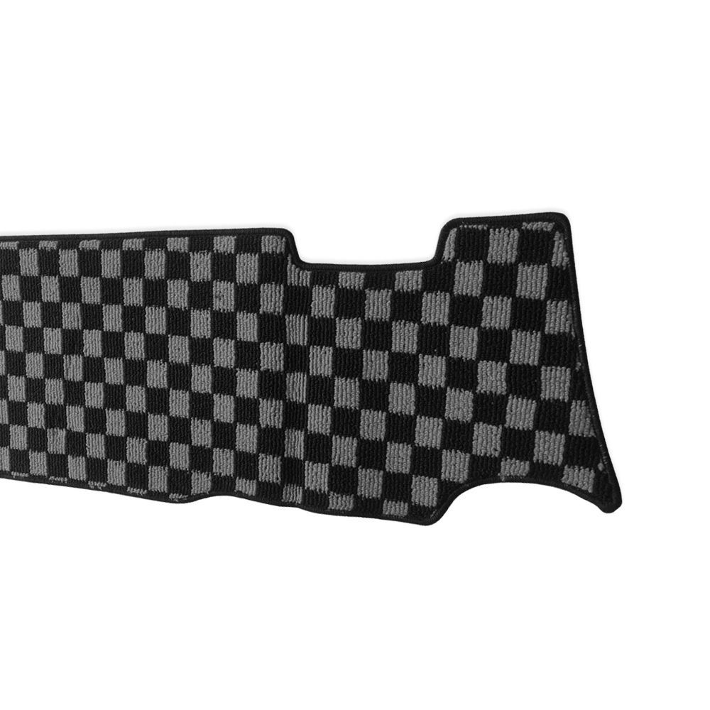 デュトロ ダイナ トヨエース 標準 シングル ダブル フロアマット ブラック 黒-