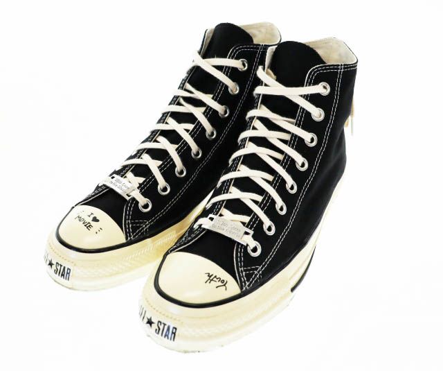 ダイリク DAIRIKU ×CONVERSE コンバース 24AW ALL STAR US HI オールスター ハイ スニーカー 27 ブラック ブランド古着ベクトル ▲ 250429