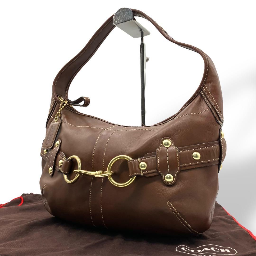 2107 Coach Hobo Hand Bag Horsebit - メルカリ