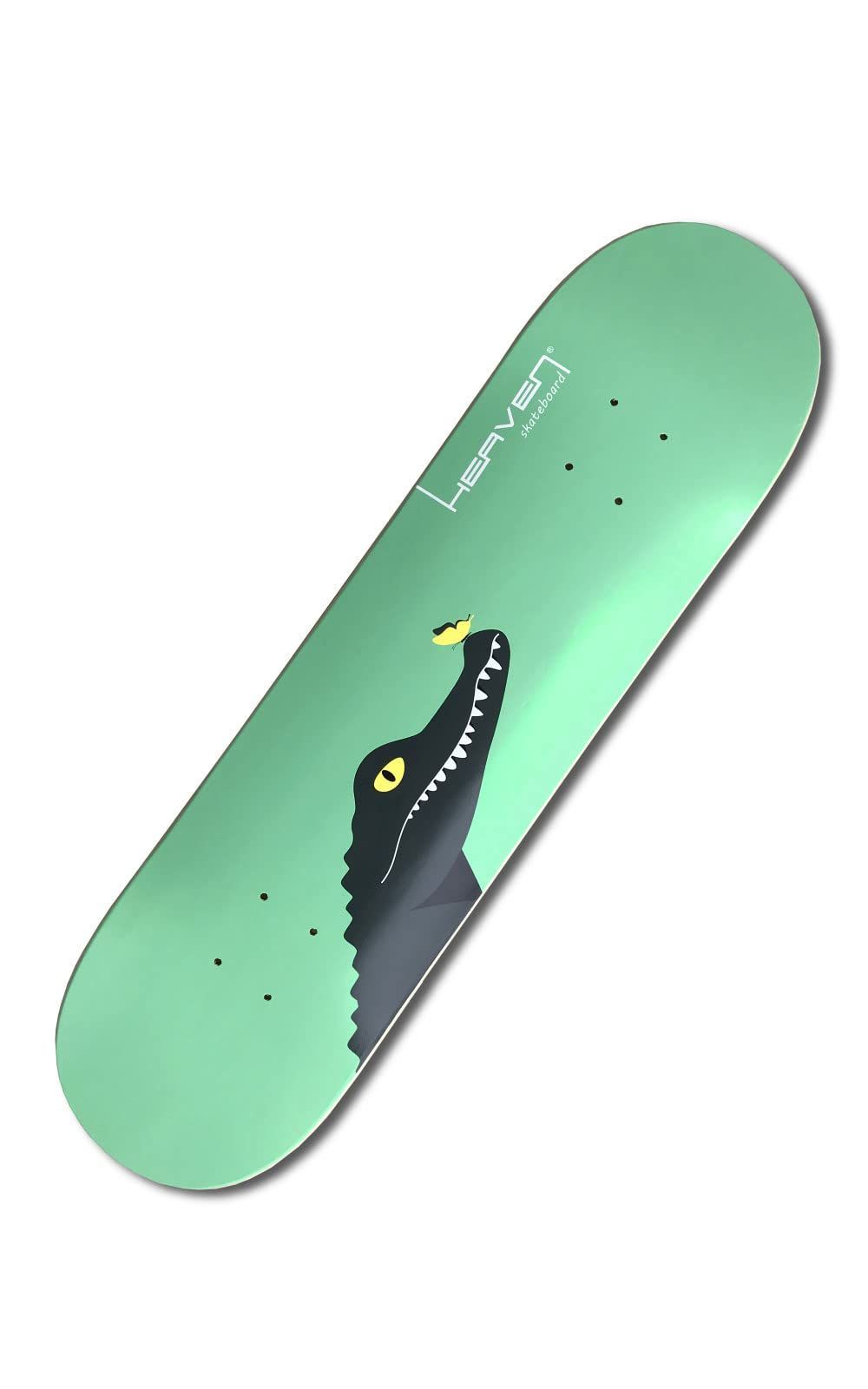 新品 HEAVEN SKATEBOARD ヘブンスケートボードデッキ 8インチ クロコダイル 31.5×8