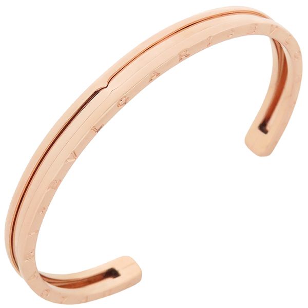 ブルガリ BVLGARI ブレスレット ビーゼロワン B-zero1 オープン K18PG