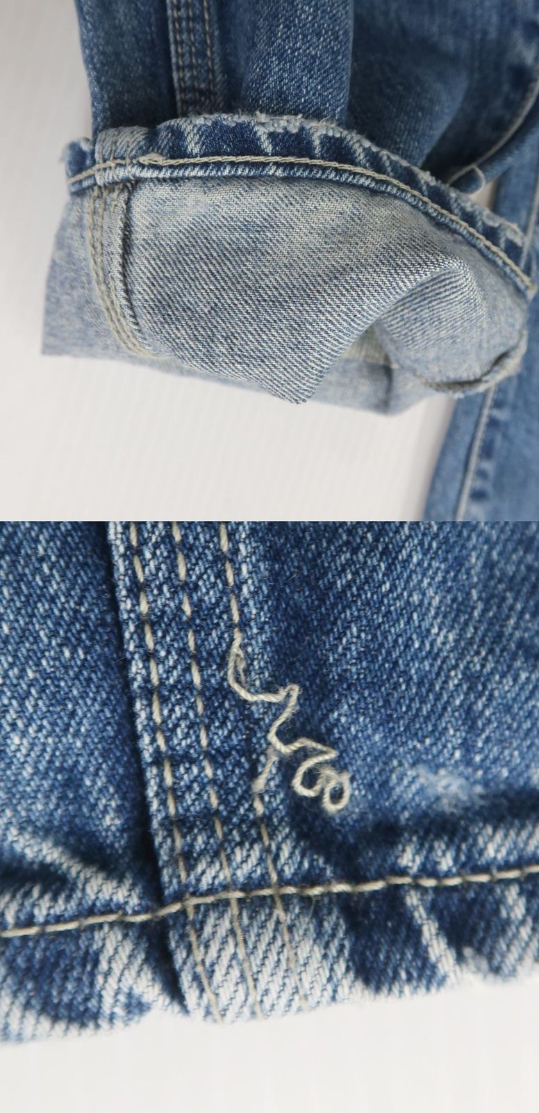 UNITED ARROWS - SONS ユナイテッドアローズ＆サンズ 1114-211-5336 刺し子デニムパンツ S MEDICALDB_JP