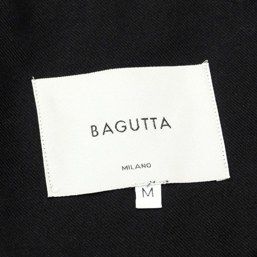 【新品】バグッタ Bagutta コットンポリエステル ワークジャケット ブルゾン ブラック【サイズM】【メンズ】-5