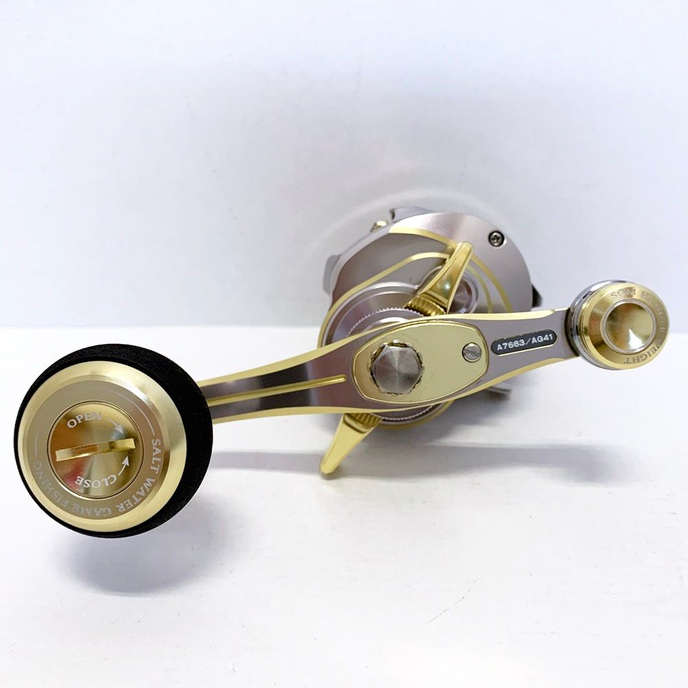 スタジオオーシャンマーク リールカスタムパーツ AG37/AB68Cb(23)   DG(ダークシルバー/ゴールド) スタジオオーシャンマーク カスタムハンドル：AG37/AB68Cb（23）：DG