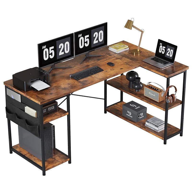 YeTom l字デスク ゲーミングデスク デスク 幅150cm pcデスク コーナー