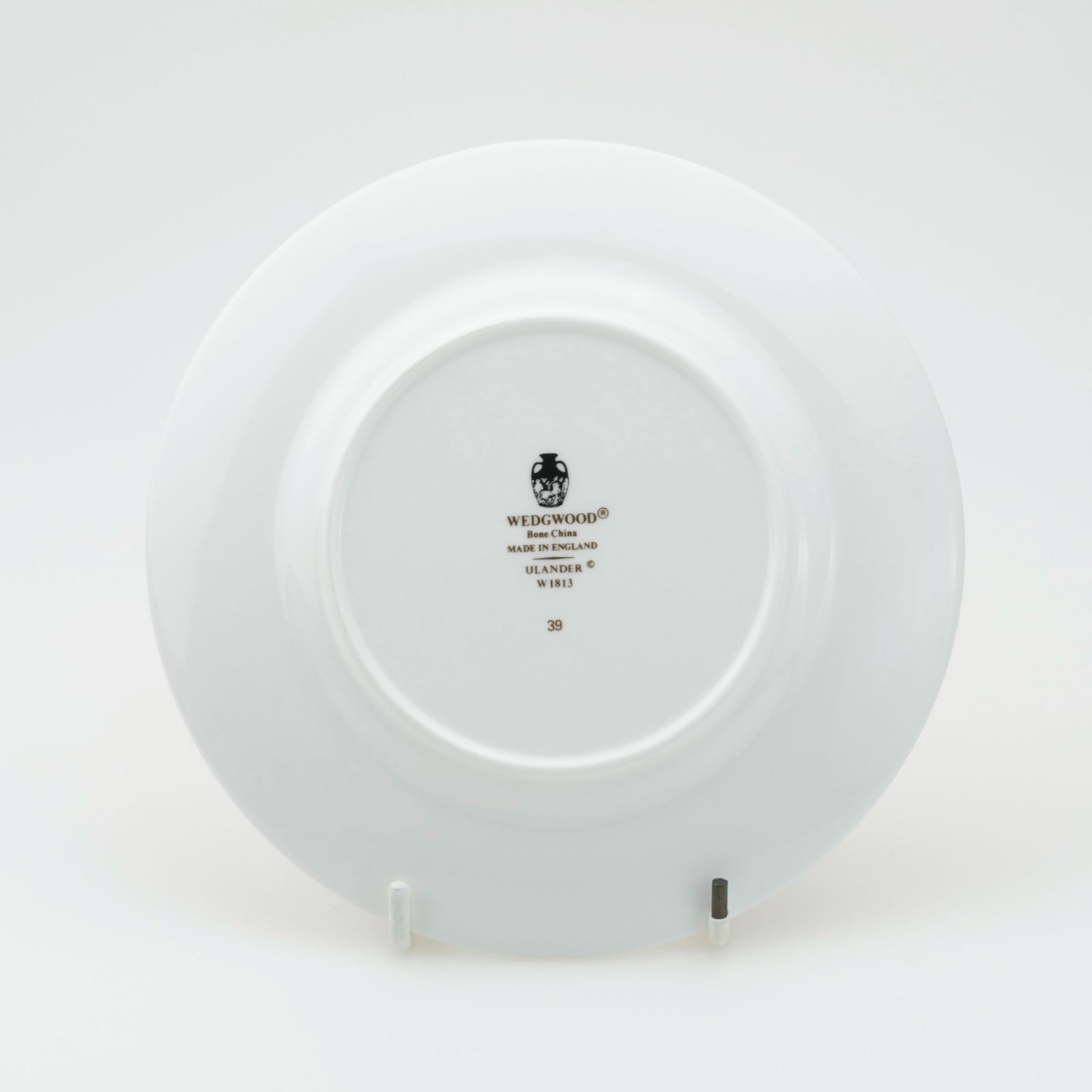 ウェッジウッドユーランダーパウダールビー　17.5㎝プレートケーキ皿6枚未使用品 ウェッジウッド 注文 ユーランダーパウダールビー カップ＆ソーサー