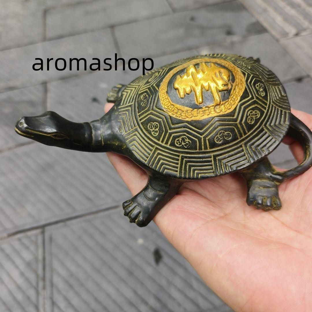 銅製 千年亀 百寿亀 長寿亀 茶台 机 事務室 装飾品 工芸品 置物 銅製 千年亀 百寿亀 長寿亀 茶台 机 事務室 装飾品 工芸