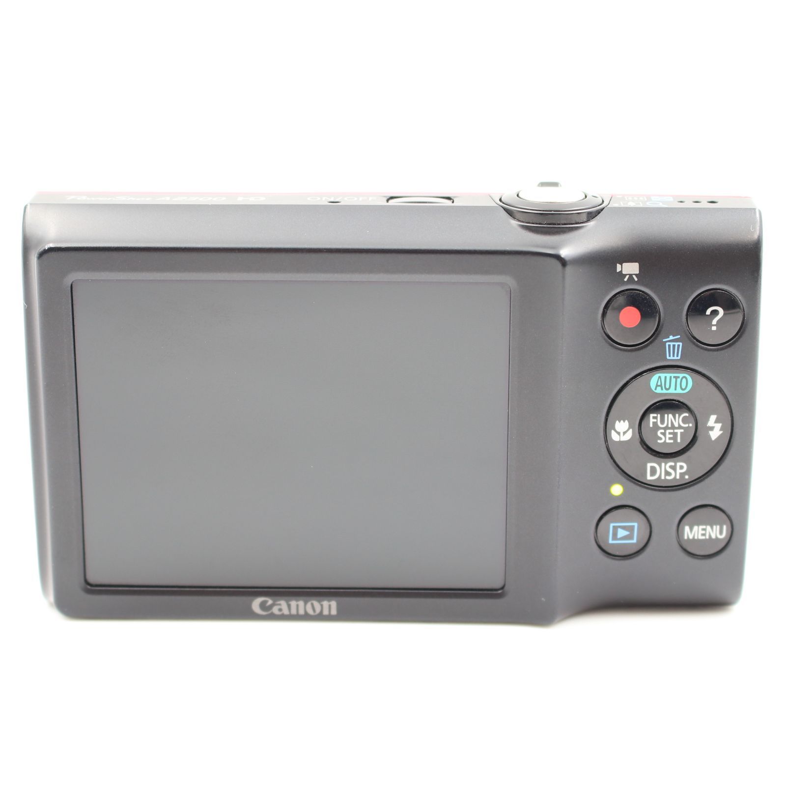 □極上品□ CANON PowerShot A2300 レッド デジタルカメラ キヤノン  