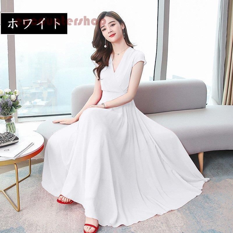 楽天市場】送料無料 白ワンピース サマードレス マキシワンピース