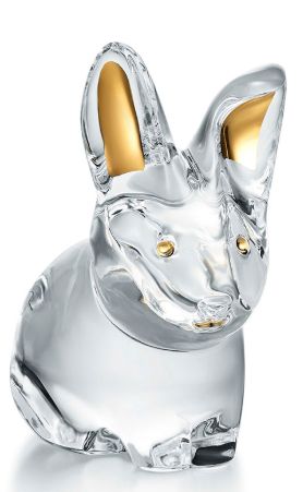 新品 Baccarat バカラ ミニマルズ ラビット ゴールド - メルカリ