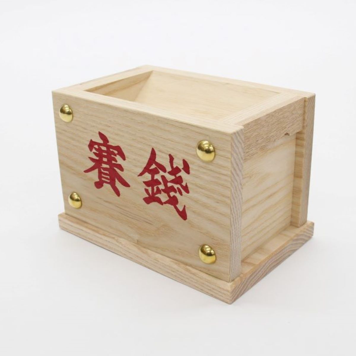 日本製・栓材】賽銭箱 6寸 返し蓋・文字入り品 【公式通販】