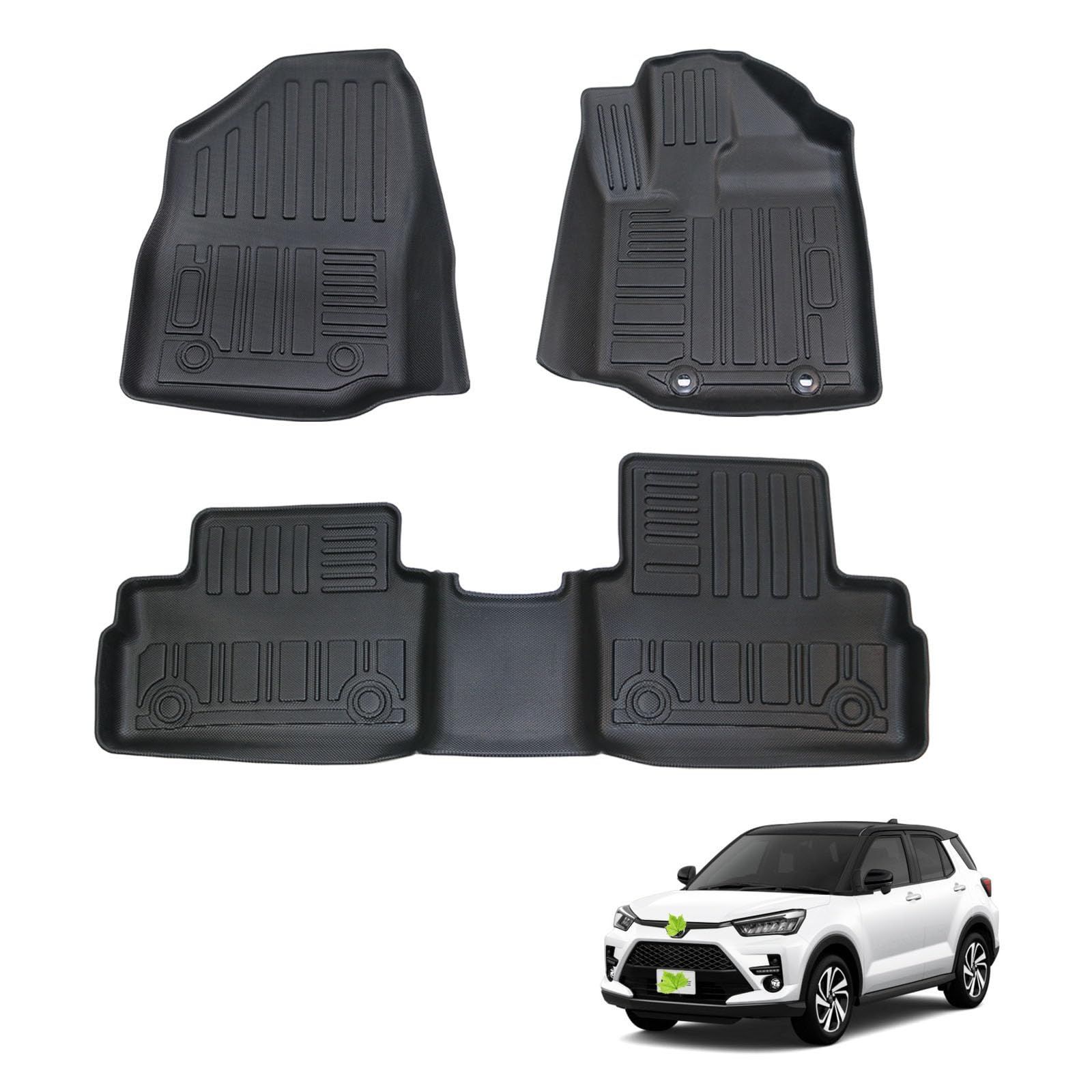 新品 ノーブランド品 YimeidaトヨタライズRAIZE200系フロアマット 