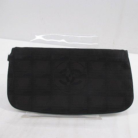 シャネル CHANEL ニュートラベルライン ポーチ 化粧ポーチ ココ