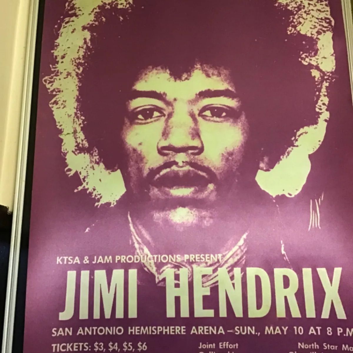 Jimi Hendrix San Antonio1970.5.10タペストリー Jimi Hendrix in San Antonio 1970.5.10 タペストリー！！ - メルカリ