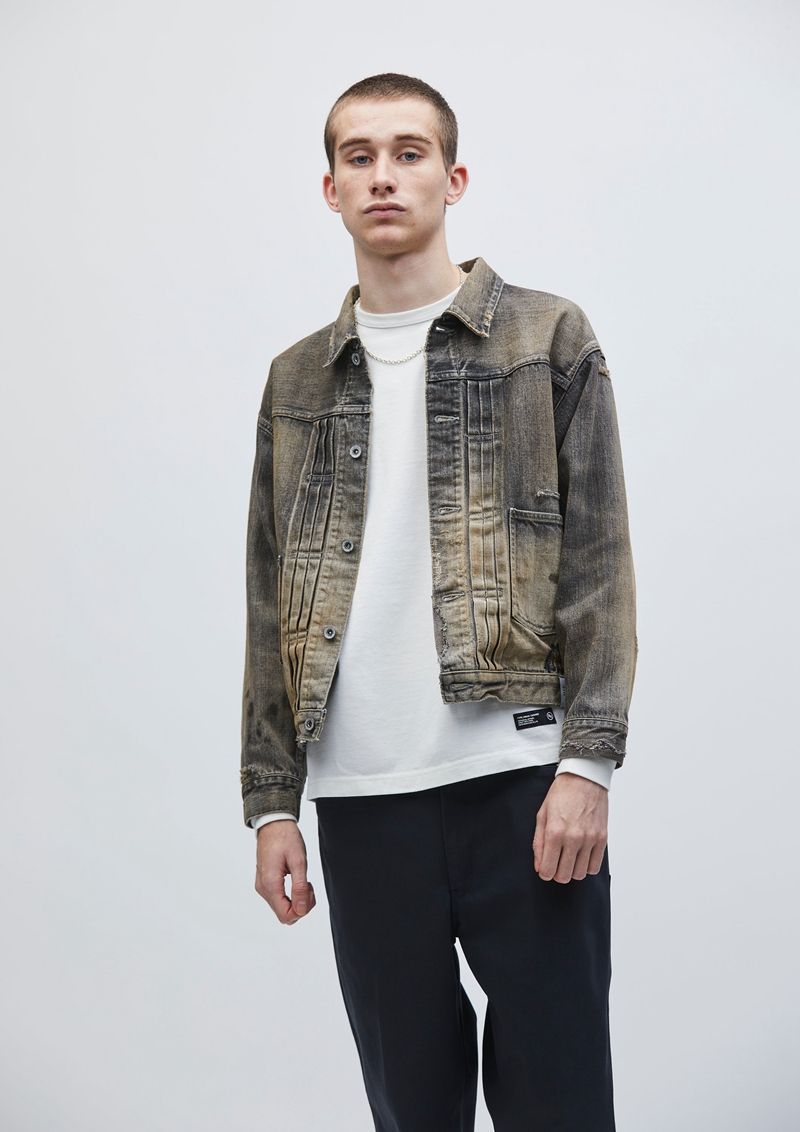 NEIGHBORHOOD SAVAGE DENIM TYPE-1 JACKET MOD デニムジャケット