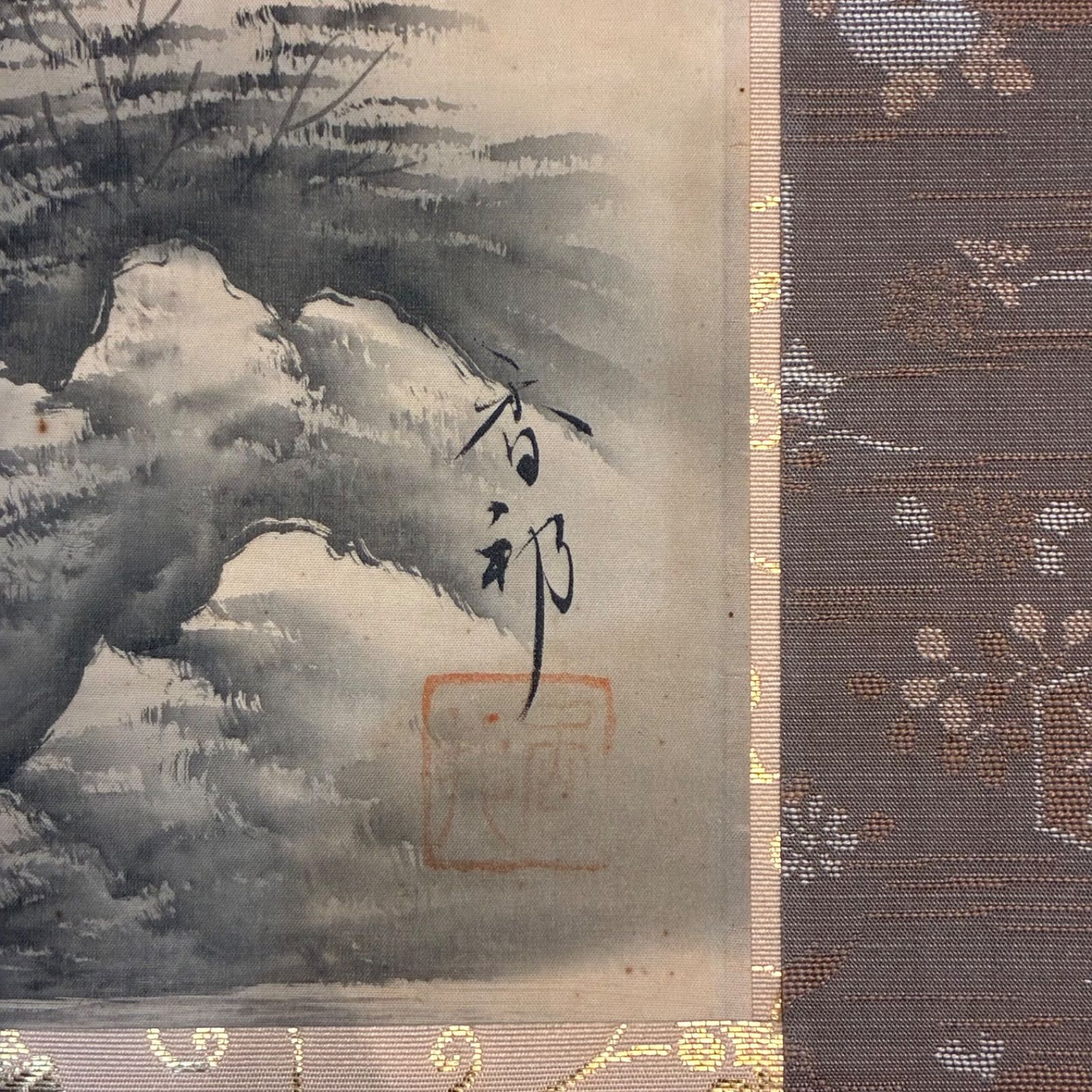 和風山水アート