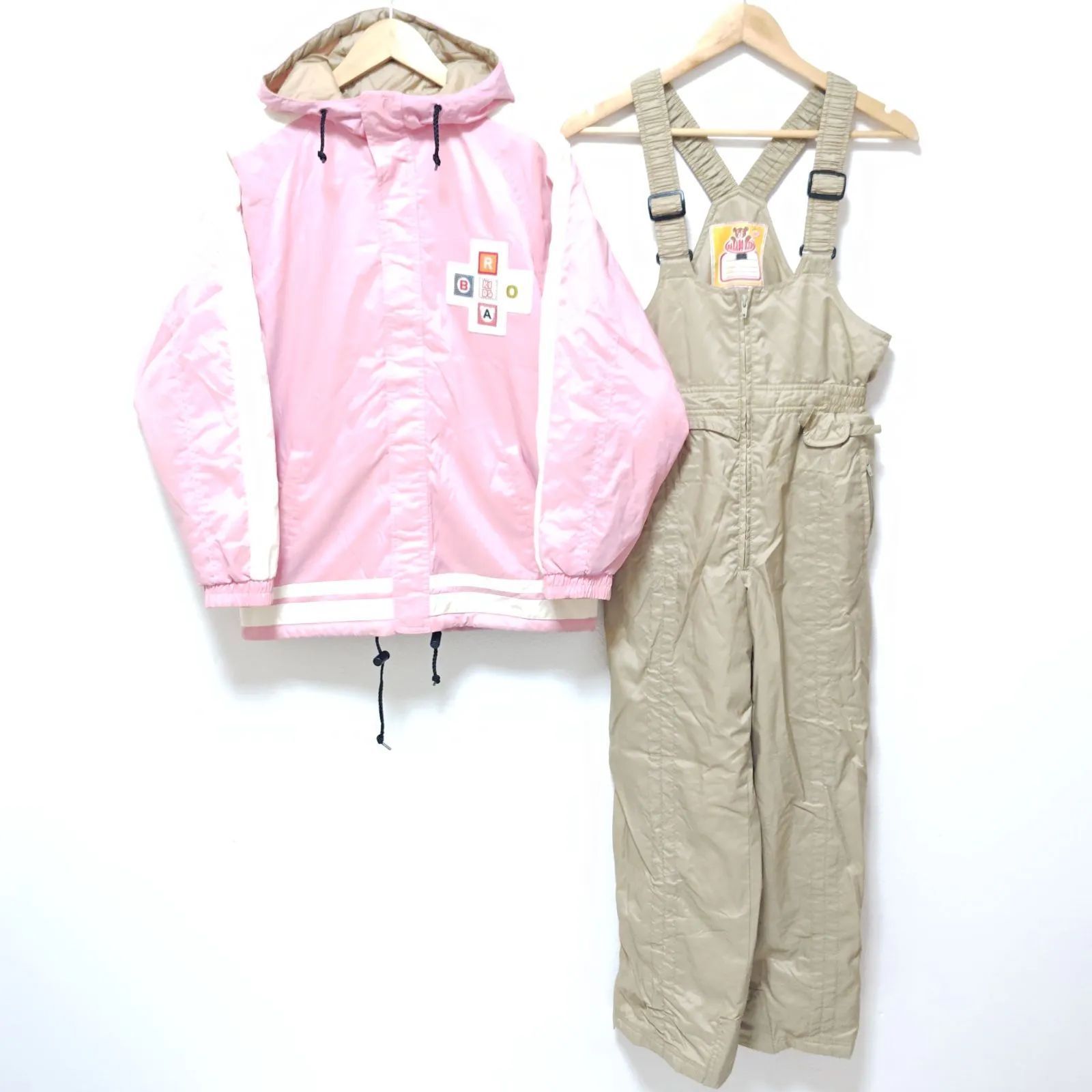 優しい色合い◎【BARABO KIDS】スキー ウェア ウエア 上下セット