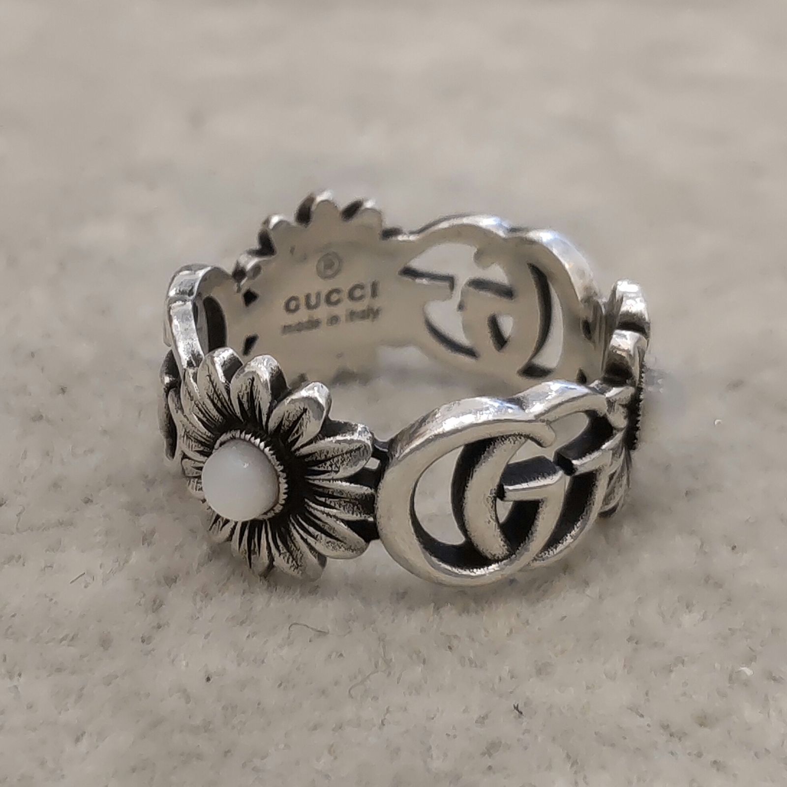 GUCCI Flower Ring フラワー リング グッチ 指輪 大名店-