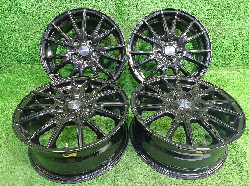 社外 VELVASPORT ウェッズ 16ｲﾝﾁ 6.5J 5穴 4本 114.3 +53 車 ホイール