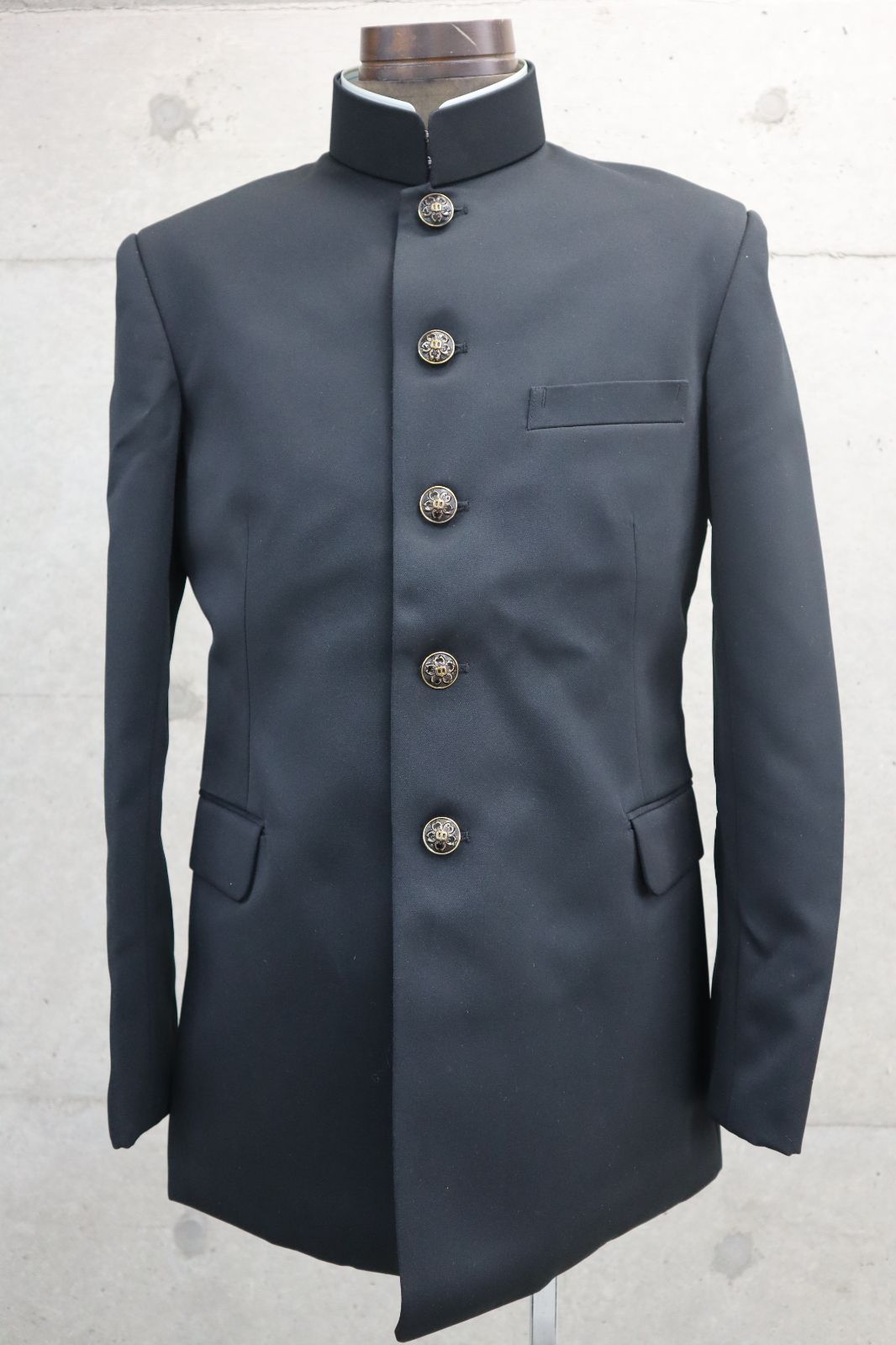 変形学生服 カスタム 学ラン 男子学生服 上衣のみ デットストック sm0498A02ss