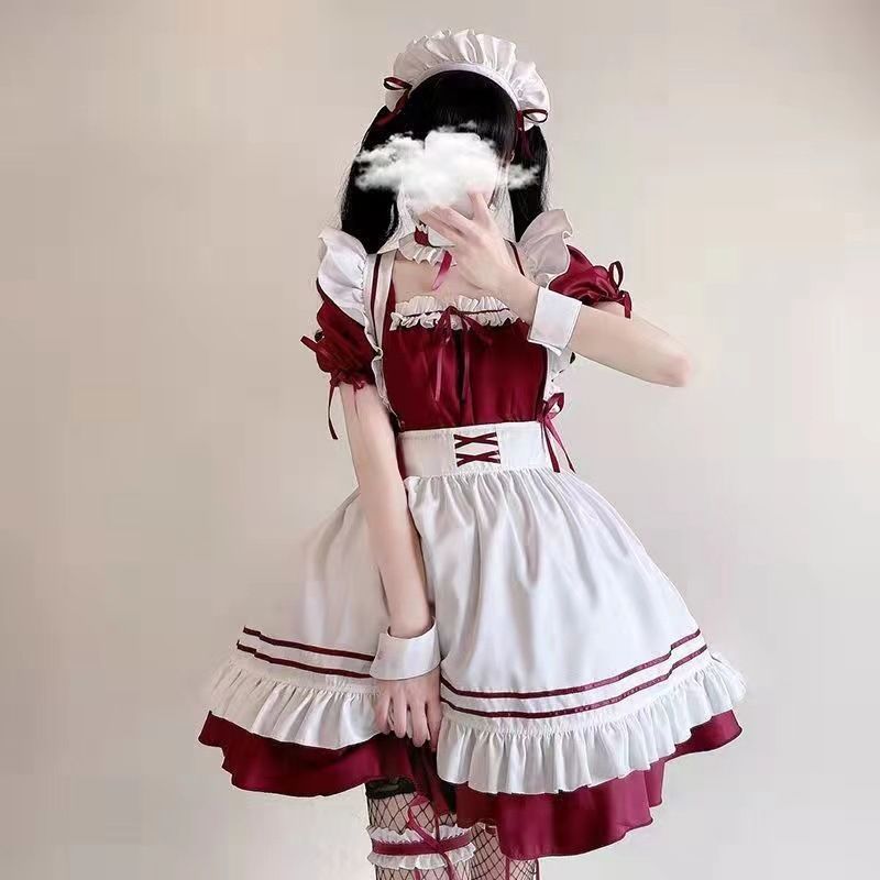 かわいい メイド服 クリスマス 萌え コスプレ 衣装 ロリータ かわいい