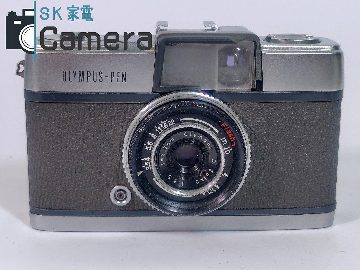 希少 / 初代片耳 / 動作品 Olympus Pen seibucamera_pen-1