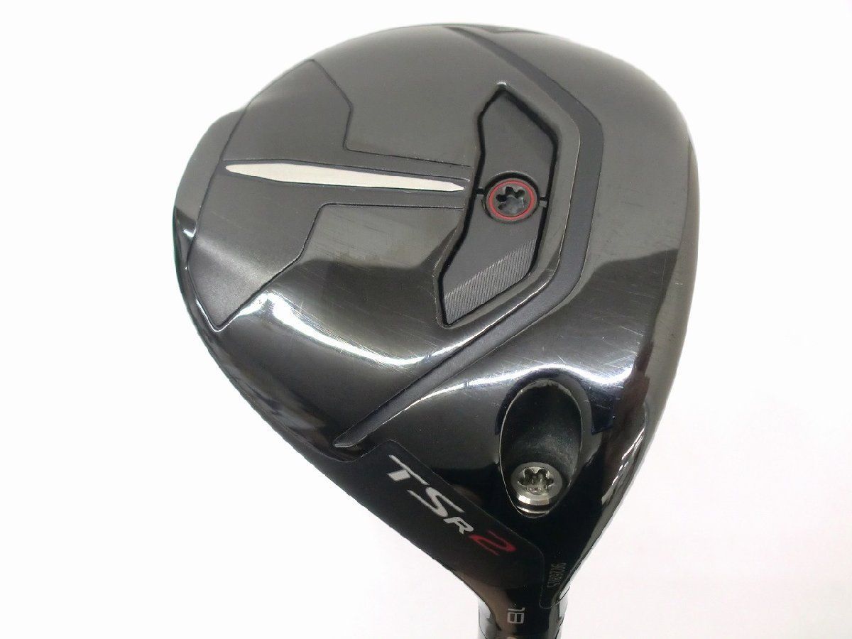 中古品 タイトリスト TSR2 フェアウェイウッド 18 TSP310 S HC・レンチなし