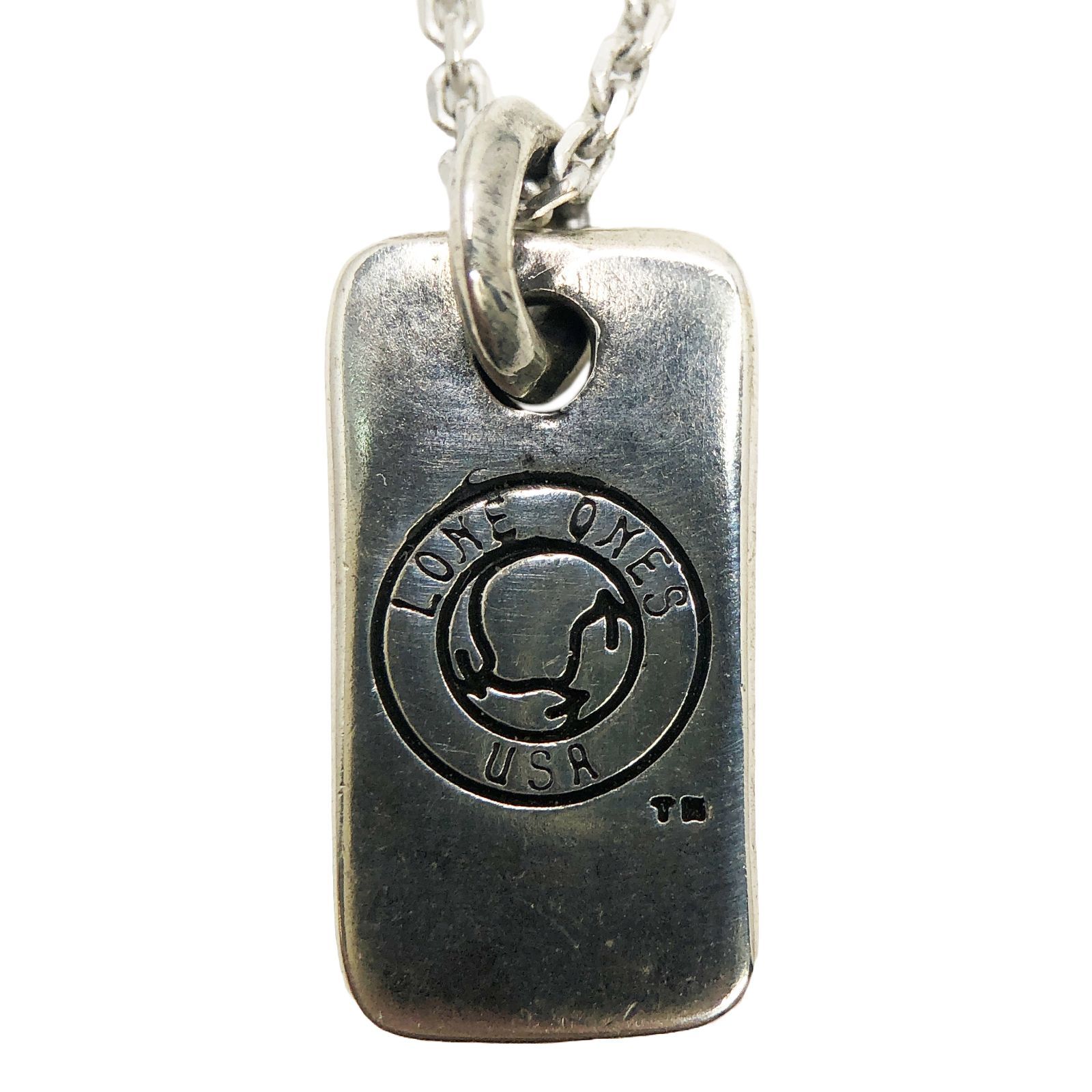 LONE ONES ロンワンズ Novelty Mini Dog Tag ノベルティ ミニドッグタグ ネックレス ペンダント