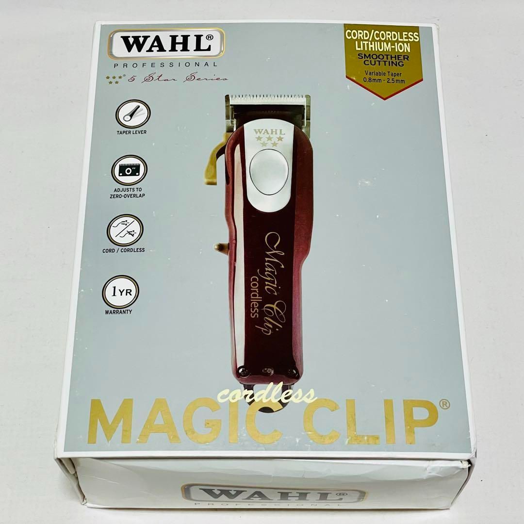 美容家電 WAHL マジッククリップコードレス | www.tautauchapterques.com