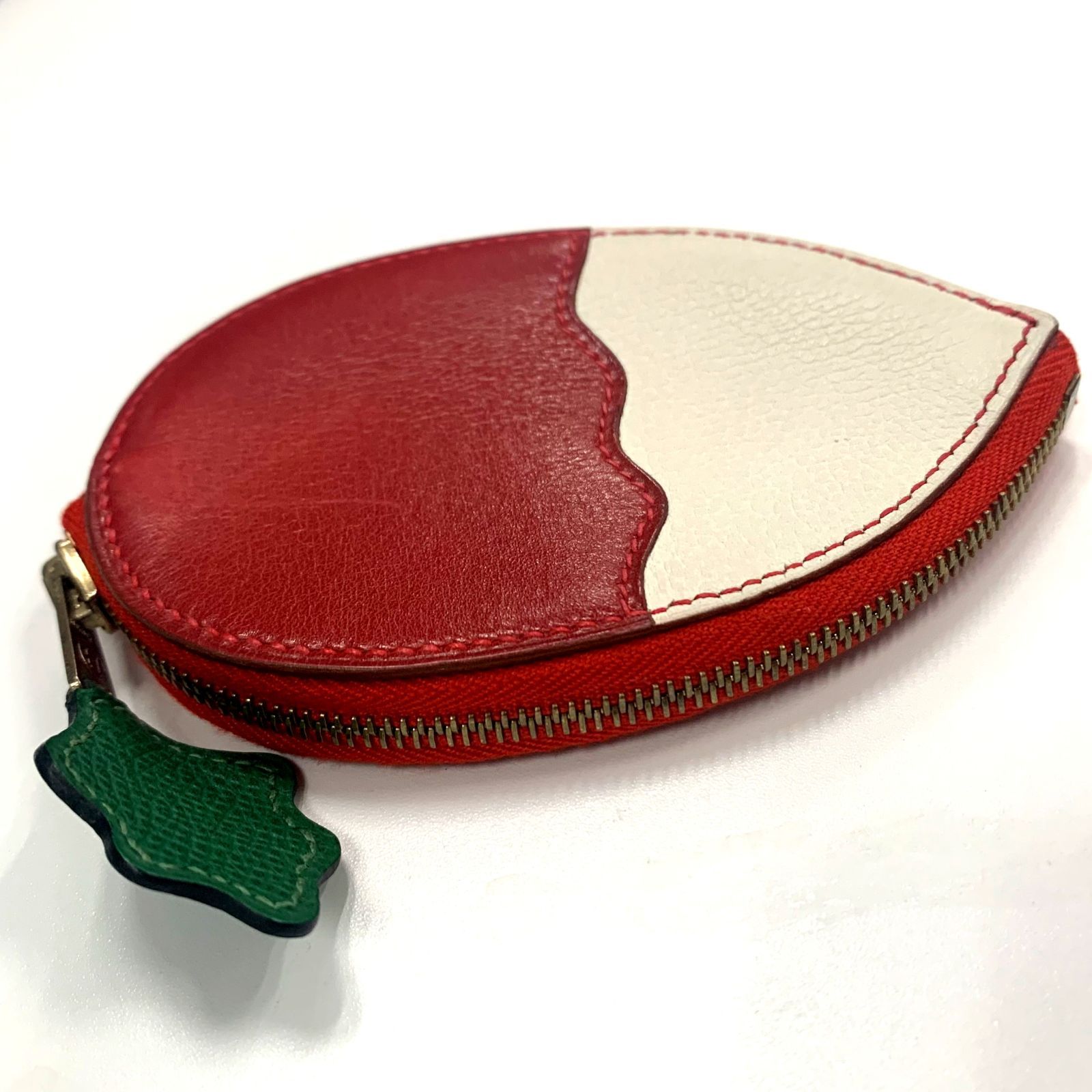 希少　 HERMES トラッティ フルッティ チェリー コインケース エルメス HERMES コインケース トラッティ フルッティ チェリー
