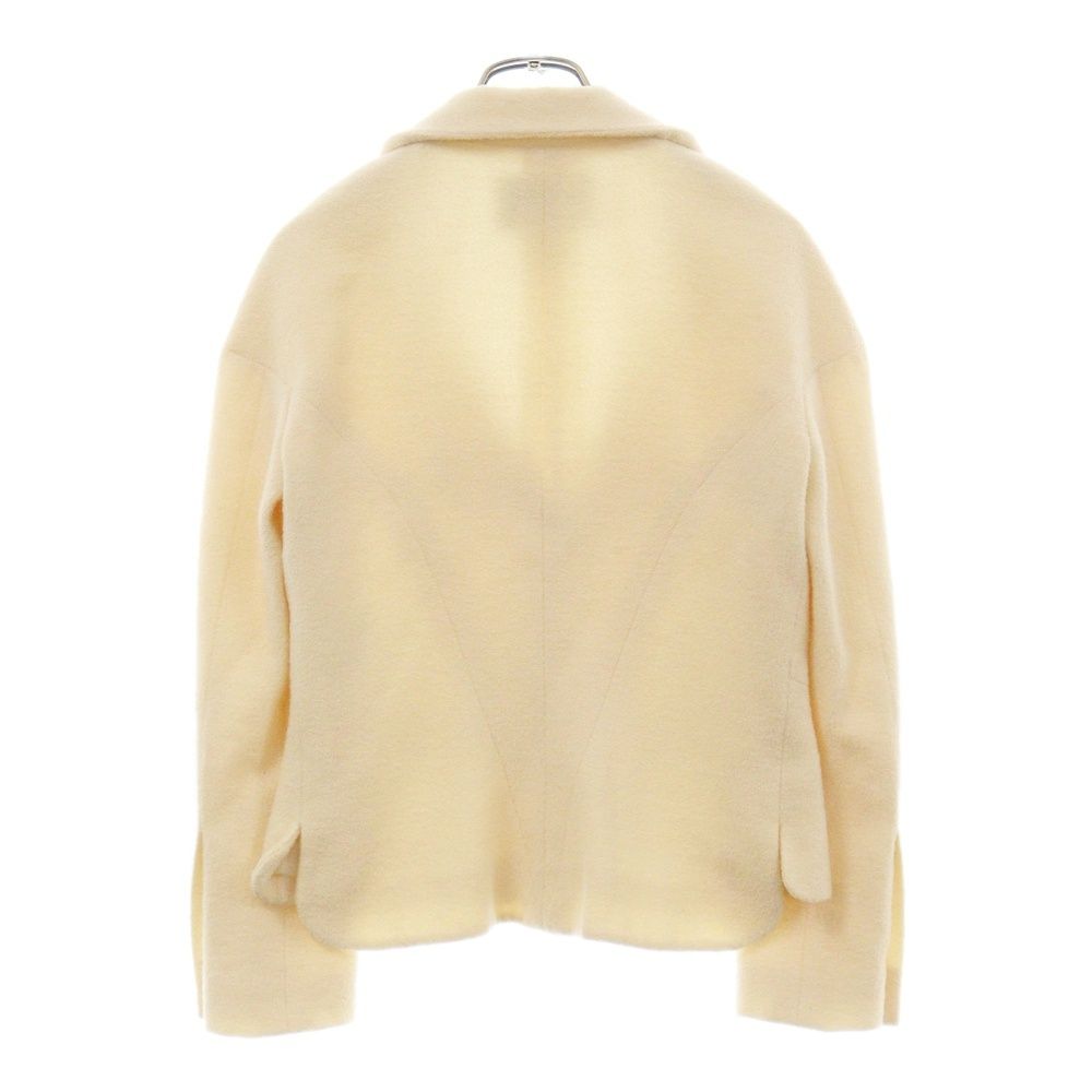 CHANEL (シャネル) ジャケット アイボリー ウール ココマーク×ライン  